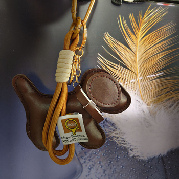 Κλειδοθήκη σκύλου από τεχνητό δέρμα — μοτίβο ζωικού χαρακτήρα, μάρκα Zug, κωδ. 1325584, ημι-χειροποίητη κατασκευή