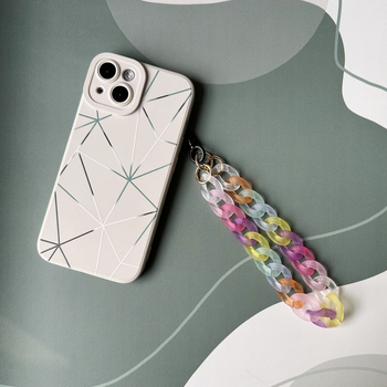 Κορδόνι τηλεφώνου με ματ ακρυλικό σε αλυσίδα, χειροποίητο από τη Newsefly, Άνοιξη 2023 έκδοση