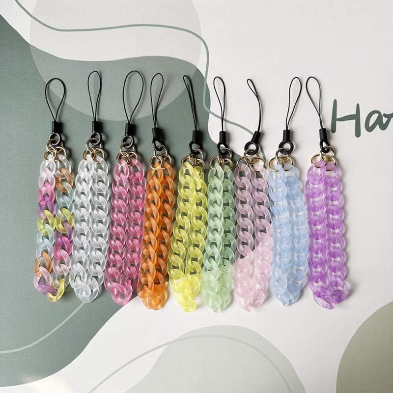 Κορδόνι τηλεφώνου με ματ ακρυλικό σε αλυσίδα, χειροποίητο από τη Newsefly, Άνοιξη 2023 έκδοση