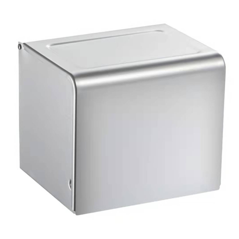 Držač za ručnike za kupaonicu bez bušenja, aluminij, gun-ash završna obrada, skup 5 komada, novi kineski stil