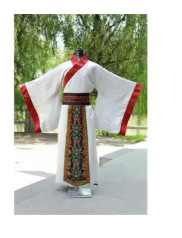 Stari kineski scenski kostim – unisex službeni kostim za dinastije Han, Tang i Qin, poliester
