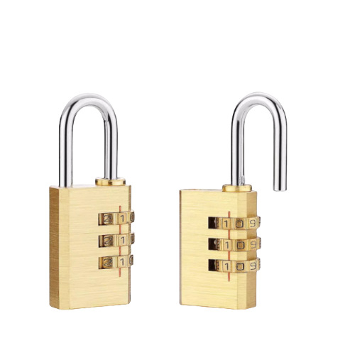 Медна цифрова ключалка с парола за багаж и шкафове – TMGS модел, 3 мм дебелина на пръчката, подходяща за дървени врати