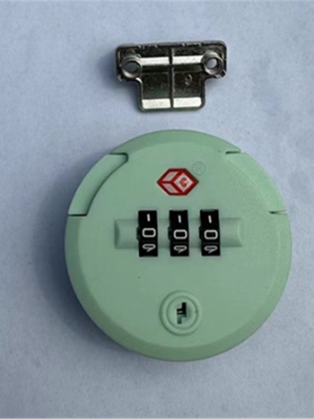 Κλειδαριά αποσκευών, ABS υλικό, αντικλοπή, περιστρεφόμενη κλειδαριά με επίπεδη πλατφόρμα, ανταλλακτικό, καλοκαίρι 2023