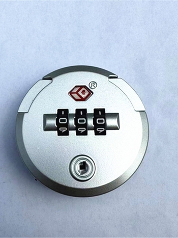 Κλειδαριά αποσκευών, ABS υλικό, αντικλοπή, περιστρεφόμενη κλειδαριά με επίπεδη πλατφόρμα, ανταλλακτικό, καλοκαίρι 2023