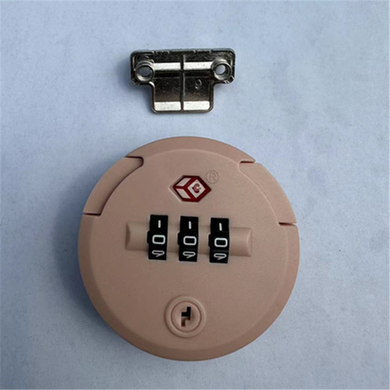 Κλειδαριά αποσκευών, ABS υλικό, αντικλοπή, περιστρεφόμενη κλειδαριά με επίπεδη πλατφόρμα, ανταλλακτικό, καλοκαίρι 2023