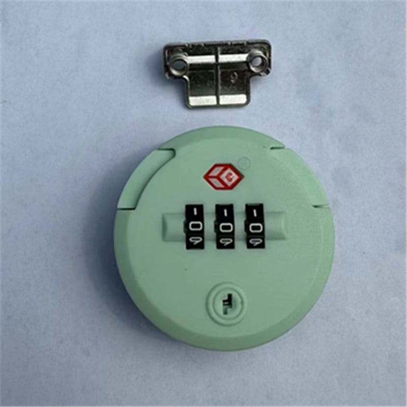 Κλειδαριά αποσκευών, ABS υλικό, αντικλοπή, περιστρεφόμενη κλειδαριά με επίπεδη πλατφόρμα, ανταλλακτικό, καλοκαίρι 2023