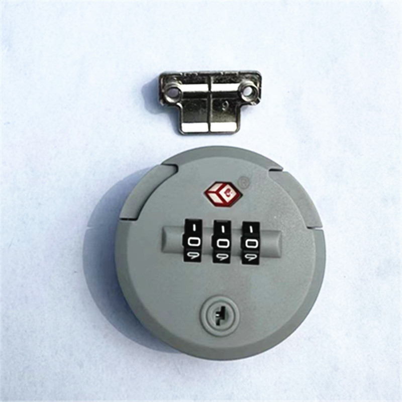 Κλειδαριά αποσκευών, ABS υλικό, αντικλοπή, περιστρεφόμενη κλειδαριά με επίπεδη πλατφόρμα, ανταλλακτικό, καλοκαίρι 2023