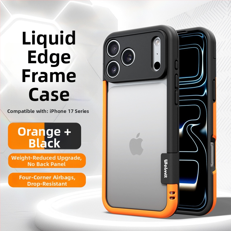 Telefonvédő iPhone 13–17 sorozathoz, matt TPU burkolat és metallikus festékkel, hőelvezetés, ütésállóság és ujjlenyomat-mentes