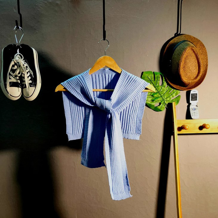 Vuneni šal, Warp Knitting, zaštita od sunca, sezona ljeto/proljeće/jesen