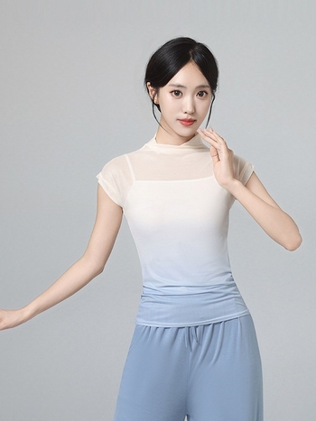 Női modern és klasszikus tánckészlet – hálószövet anyag, viszkóz 90%, bélés viszkóz 70%, egyszínű minta, színpadra, baletnek és drámának