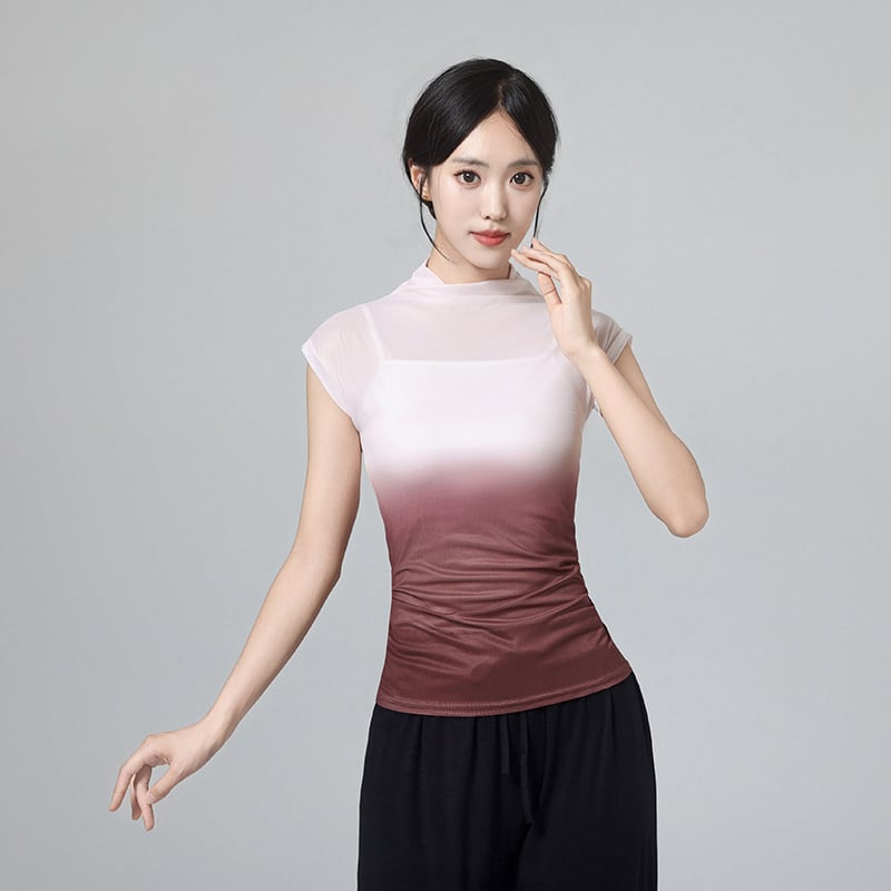 Női modern és klasszikus tánckészlet – hálószövet anyag, viszkóz 90%, bélés viszkóz 70%, egyszínű minta, színpadra, baletnek és drámának