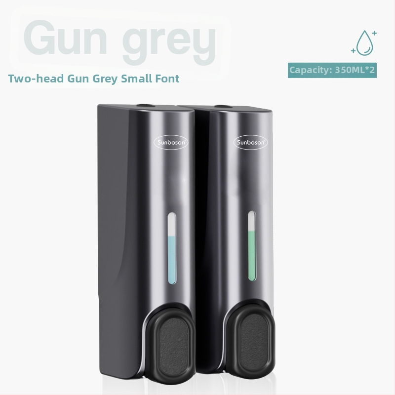 Fali folyadékadagoló a fürdőszobába – ABS anyag, kézi pumpa, fúrás nélküli, 212A modell, Sunboson Xiangchen