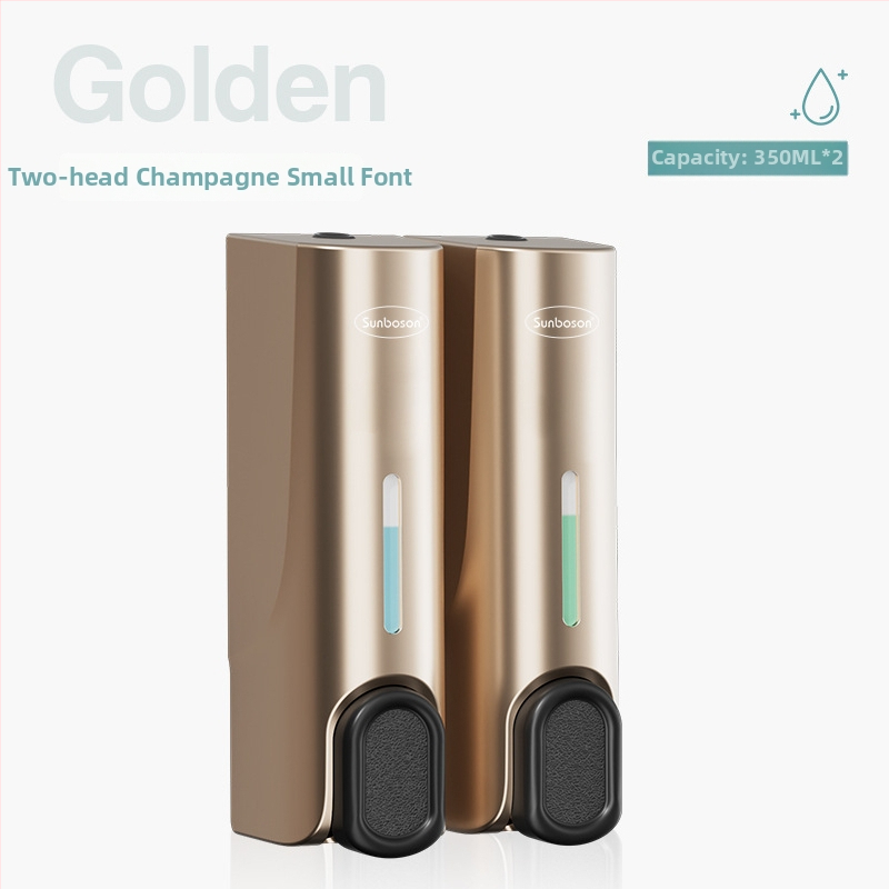 Fali folyadékadagoló a fürdőszobába – ABS anyag, kézi pumpa, fúrás nélküli, 212A modell, Sunboson Xiangchen