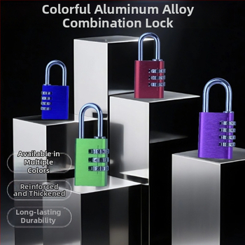 Alumíniumötvözetes jelszavas zár edzőterem szekrényekhez (modell Qjd2024052201, záró rúd vastagsága: 3, kioldási mód: jelszó)