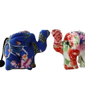 Slonov privjesak za torbicu i ključeve, marka qt, etnički stil, kategorija dodataka: drugi