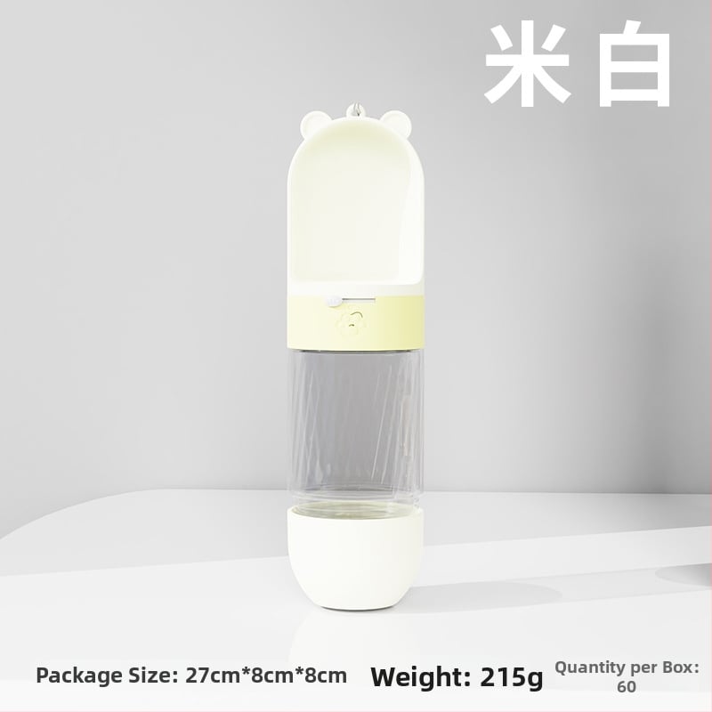 Котешка купа за хранене с интегрирана вода и храна — Материал: пластмаса + неръждаема стомана; Автоматично хранене; Марка: Dog Overlord; Опаковка: 50; За котки