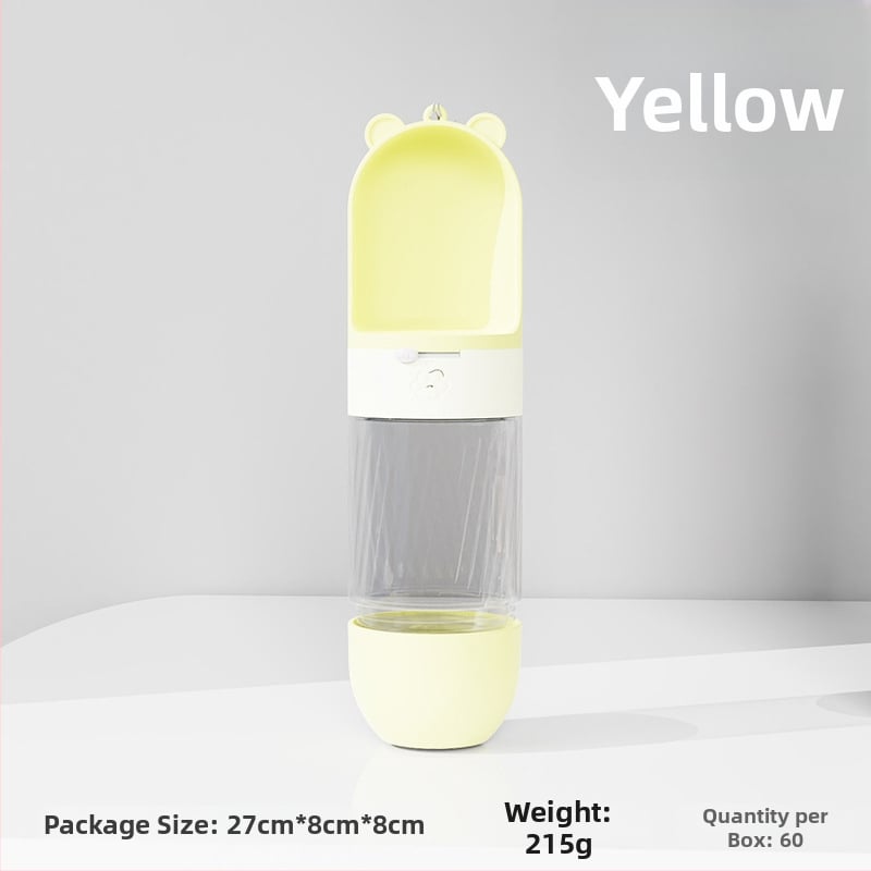 Котешка купа за хранене с интегрирана вода и храна — Материал: пластмаса + неръждаема стомана; Автоматично хранене; Марка: Dog Overlord; Опаковка: 50; За котки