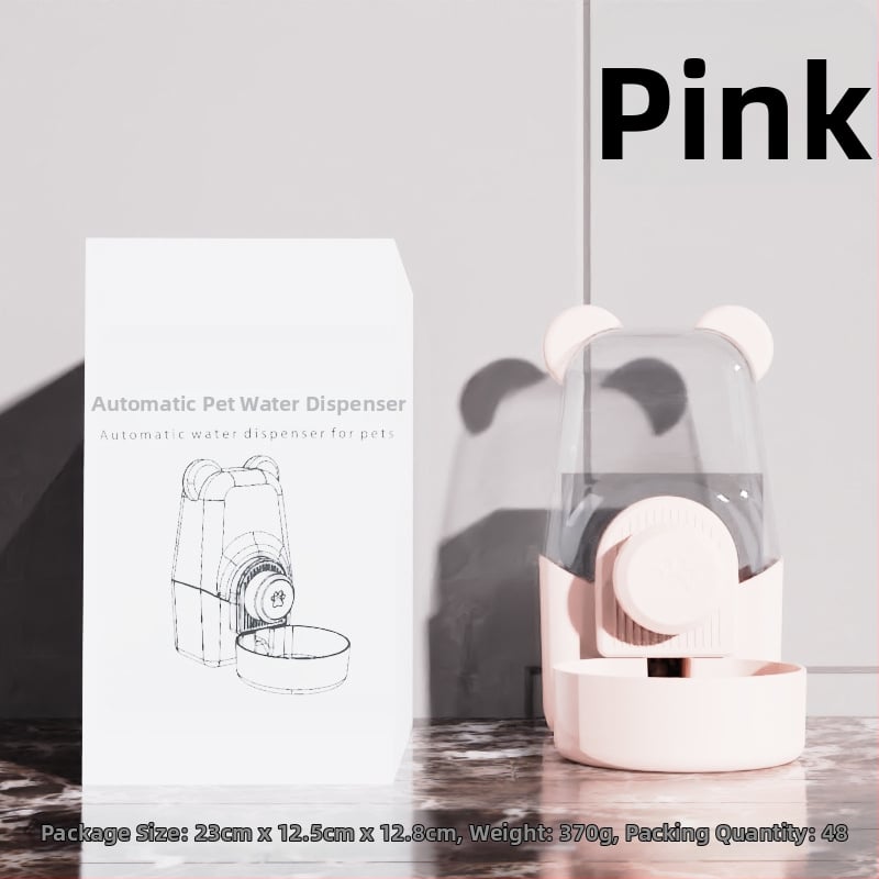 Котешка купа за хранене с интегрирана вода и храна — Материал: пластмаса + неръждаема стомана; Автоматично хранене; Марка: Dog Overlord; Опаковка: 50; За котки