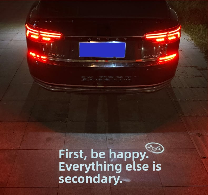 Serada Lampă de proiecție a plăcuței de înmatriculare Volkswagen — compatibilă cu vehicule Volkswagen