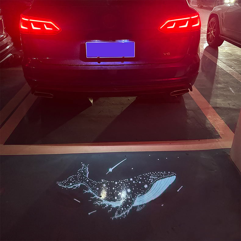 Serada Lampă de proiecție a plăcuței de înmatriculare Volkswagen — compatibilă cu vehicule Volkswagen