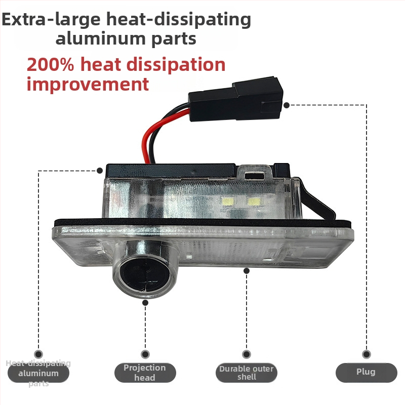 Serada VW projektorová lampa na poznávaciu značku — kompatibilné s vozidlami Volkswagen
