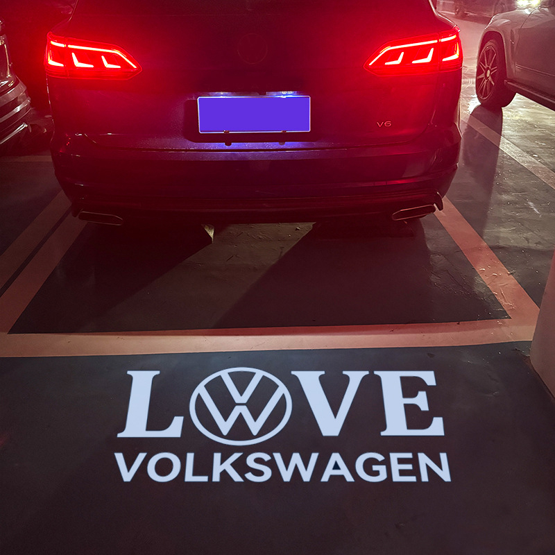 Serada Lampă de proiecție a plăcuței de înmatriculare Volkswagen — compatibilă cu vehicule Volkswagen