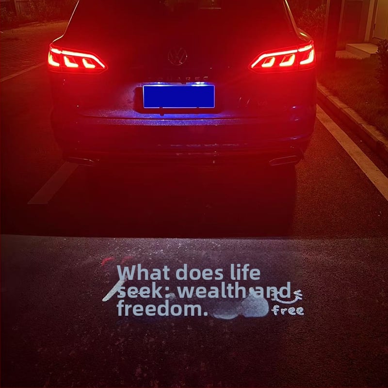 Serada Lampă de proiecție a plăcuței de înmatriculare Volkswagen — compatibilă cu vehicule Volkswagen