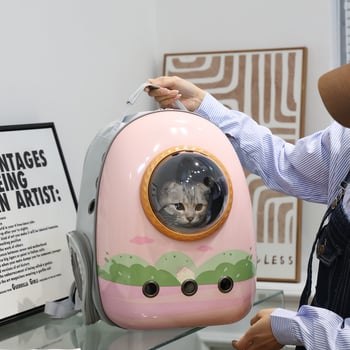 Чанта-носилка за домашни любимци, PC материал, произход Хебей