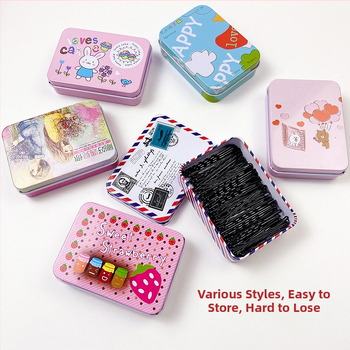 Корейски стил, ръчно изработен клип за коса от стоманена тел, страничен клип, свеж и сладък аксесоар за коса