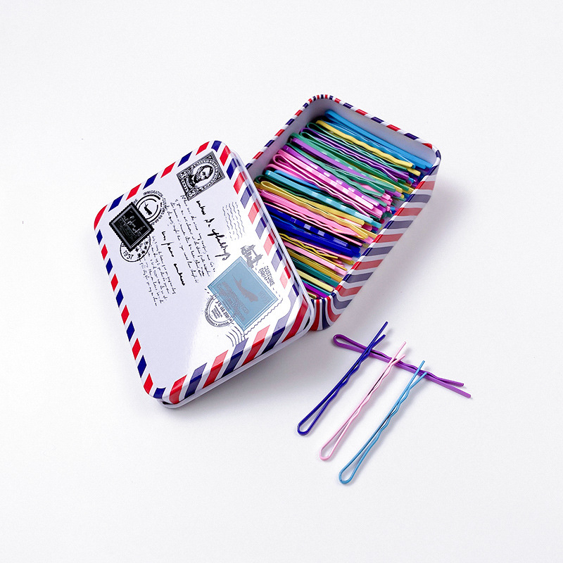 Корейски стил, ръчно изработен клип за коса от стоманена тел, страничен клип, свеж и сладък аксесоар за коса