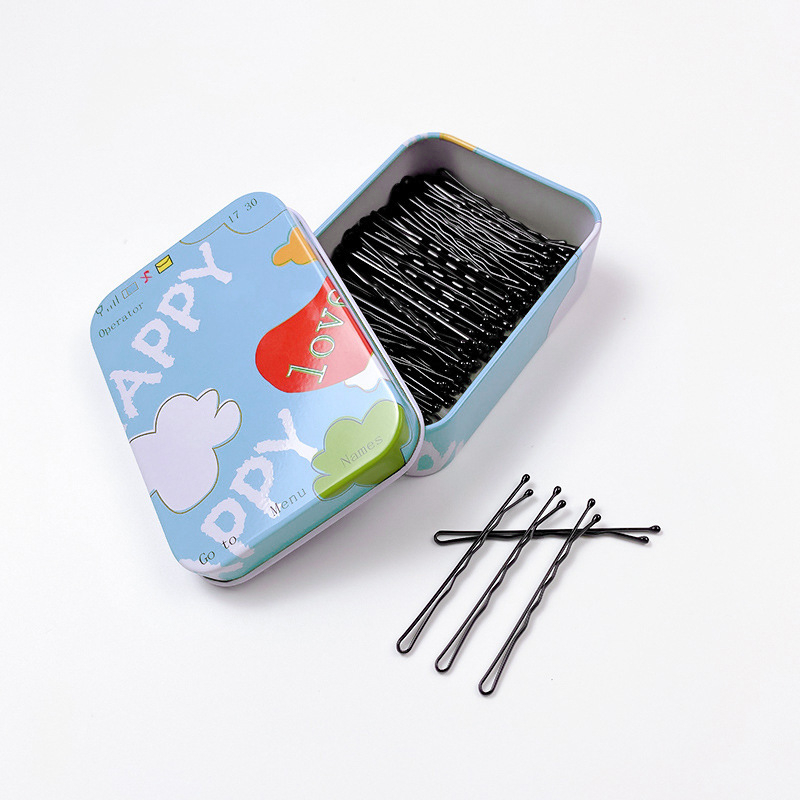 Корейски стил, ръчно изработен клип за коса от стоманена тел, страничен клип, свеж и сладък аксесоар за коса