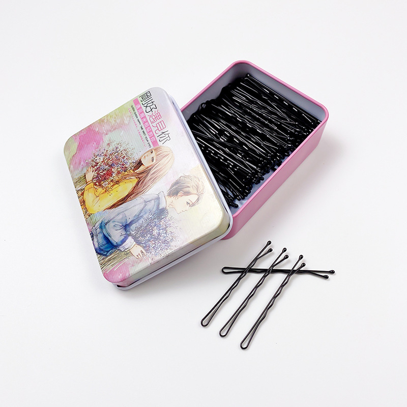 Корейски стил, ръчно изработен клип за коса от стоманена тел, страничен клип, свеж и сладък аксесоар за коса