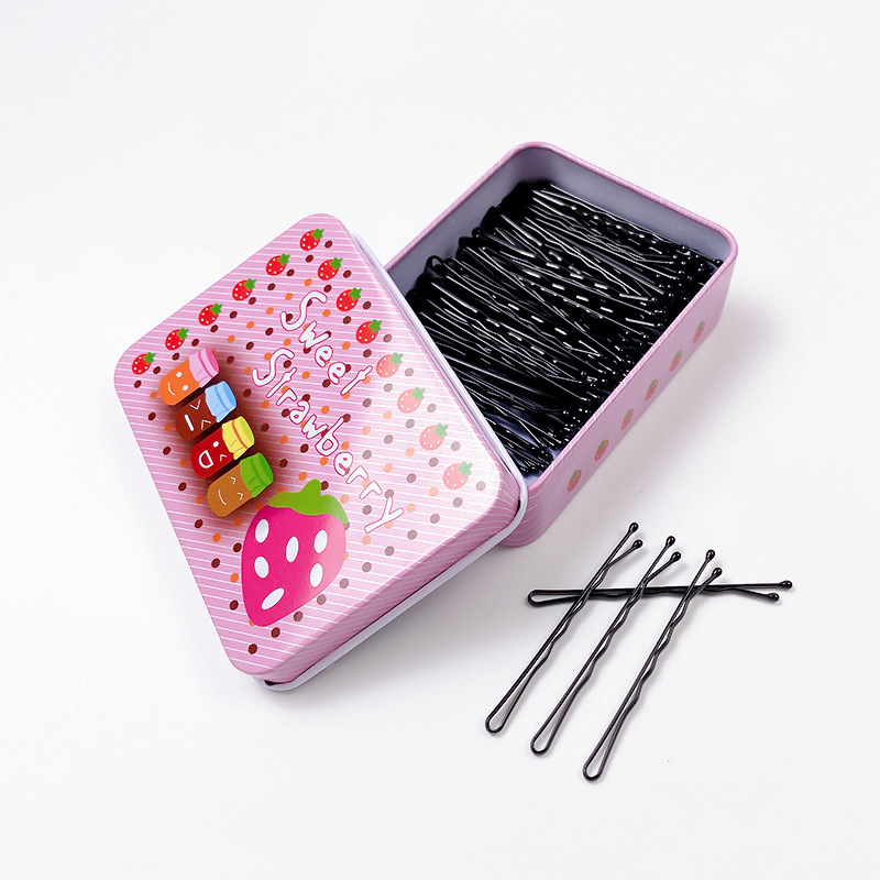 Корейски стил, ръчно изработен клип за коса от стоманена тел, страничен клип, свеж и сладък аксесоар за коса