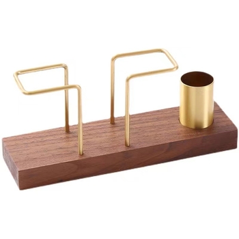 Suport pentru șervețele din lemn pentru birou, pătrat, stil modern simplu (Brand: Can Hong; Material: Lemn; Tratare suprafață: Ulei vegetal/ electroplacare; Aspect: Pătrat; Stil: Simplitate modernă)