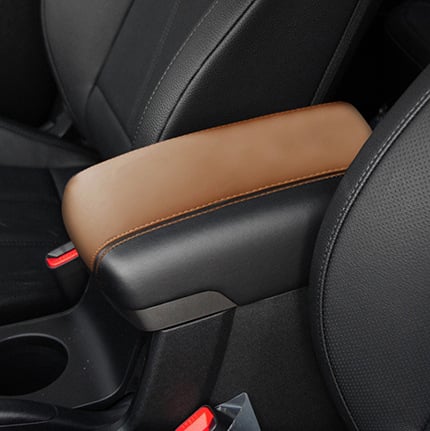 Husă din piele pentru cotiera centrală Hyundai ix35 (2010–2020); Material: Piele; Model: Hyundai ix35; Compatibilitate: ix35 2010–2020; Greutate: 100 g; Personalizare disponibilă