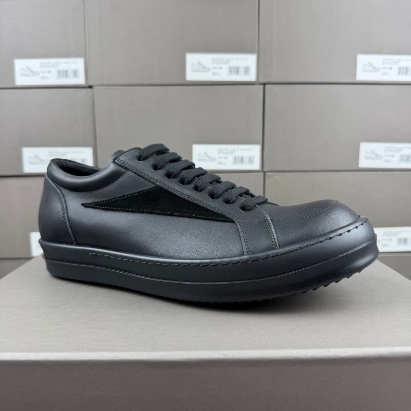 Ro Shoes – Κλασικά Ρετρό Sneakers με Χαμηλό Άνω, Δέρμα Πλήρους Κόκκου στην Πάνω Επιφάνεια, Δερμάτινη Επένδυση, TPU Σόλα, Παχιά Σόλα, Κορδόνια