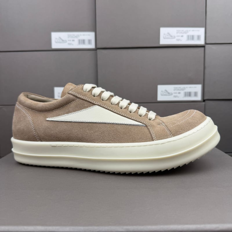 Ro Shoes – Κλασικά Ρετρό Sneakers με Χαμηλό Άνω, Δέρμα Πλήρους Κόκκου στην Πάνω Επιφάνεια, Δερμάτινη Επένδυση, TPU Σόλα, Παχιά Σόλα, Κορδόνια