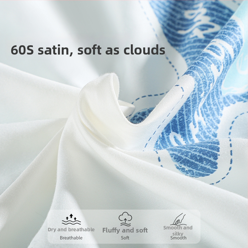 Cuvertură pentru copii, toate sezoanele, stil desen animat, din 100% bumbac (1,6–2 kg, umplutură 100% bumbac, husă 100% bumbac)