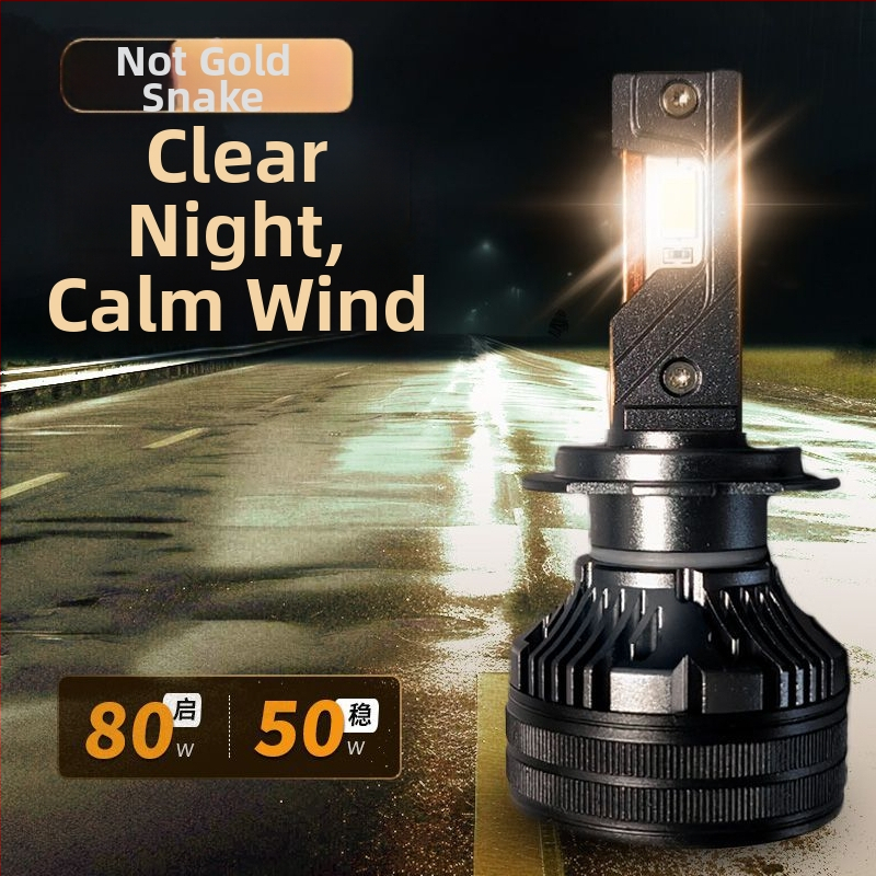 LED automobilové svetlá pre nízky lúč, kompatibilné s H1/4/7/11/9005/9012, 12V, 80–90W