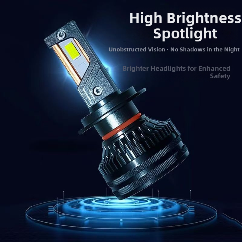 LED automobilové svetlá pre nízky lúč, kompatibilné s H1/4/7/11/9005/9012, 12V, 80–90W