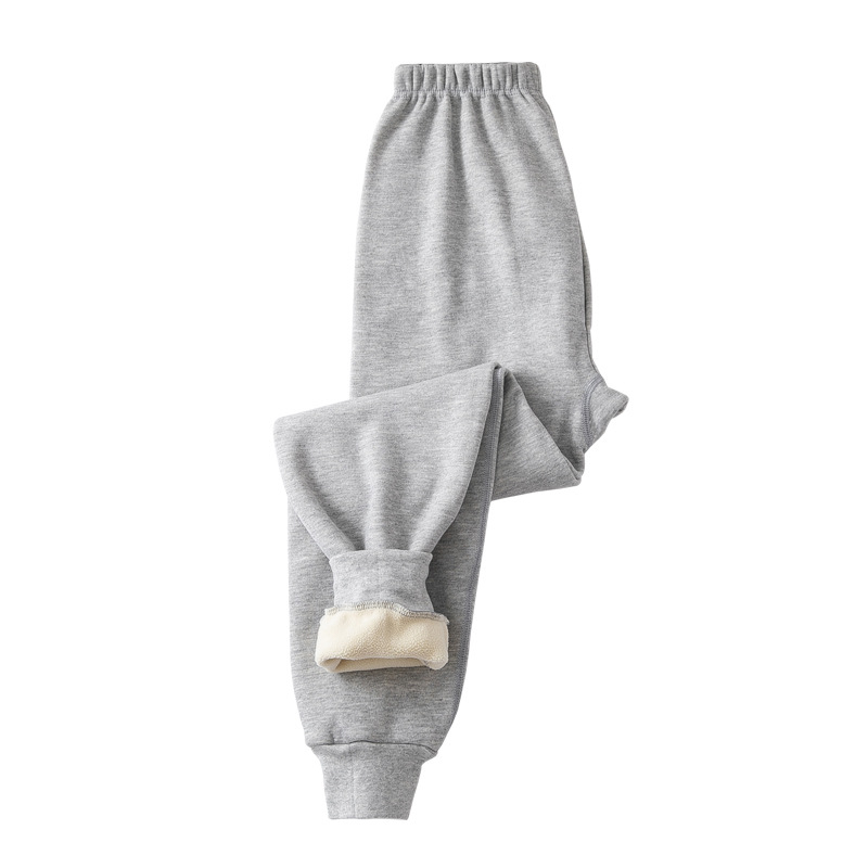 Fiúknak szánt termosz hosszúnadrág fleece béléssel és vastag anyaggal, magas derekú, téli alapréteg, 92% poliészter