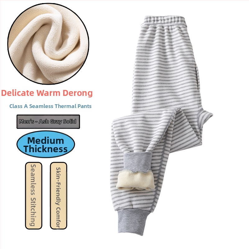 Fiúknak szánt termosz hosszúnadrág fleece béléssel és vastag anyaggal, magas derekú, téli alapréteg, 92% poliészter