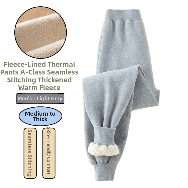 Fiúknak szánt termosz hosszúnadrág fleece béléssel és vastag anyaggal, magas derekú, téli alapréteg, 92% poliészter