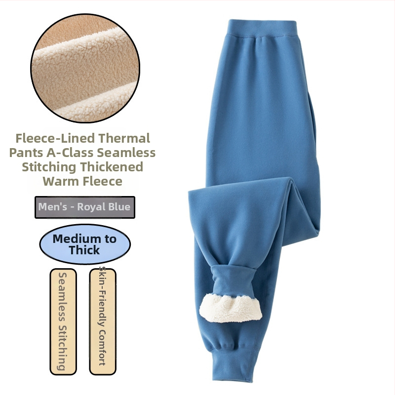 Fiúknak szánt termosz hosszúnadrág fleece béléssel és vastag anyaggal, magas derekú, téli alapréteg, 92% poliészter