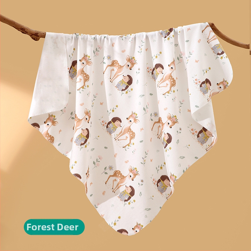 Νεογέννητο βαμβακερό σαλβάρι με μοτίβο καρτούν, ελαφρύ για άνοιξη-καλοκαίρι, ασφάλεια Κατηγορίας Α, 0–12 μηνών