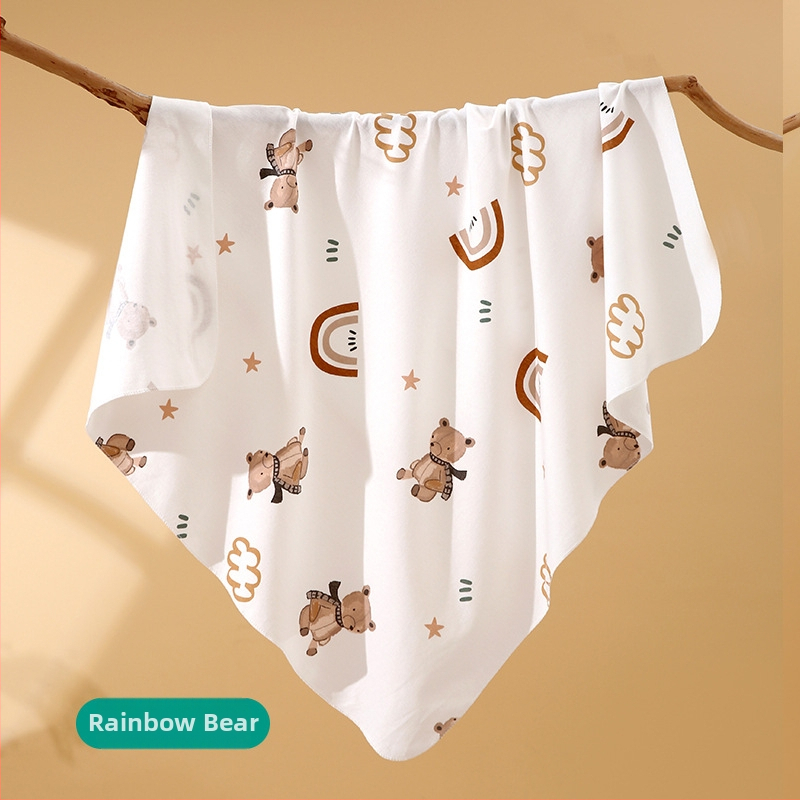 Νεογέννητο βαμβακερό σαλβάρι με μοτίβο καρτούν, ελαφρύ για άνοιξη-καλοκαίρι, ασφάλεια Κατηγορίας Α, 0–12 μηνών