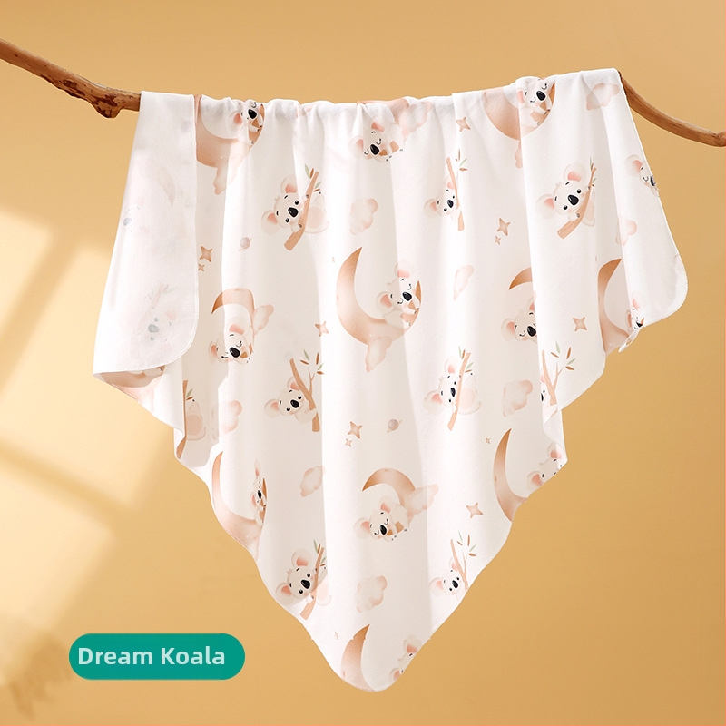 Νεογέννητο βαμβακερό σαλβάρι με μοτίβο καρτούν, ελαφρύ για άνοιξη-καλοκαίρι, ασφάλεια Κατηγορίας Α, 0–12 μηνών