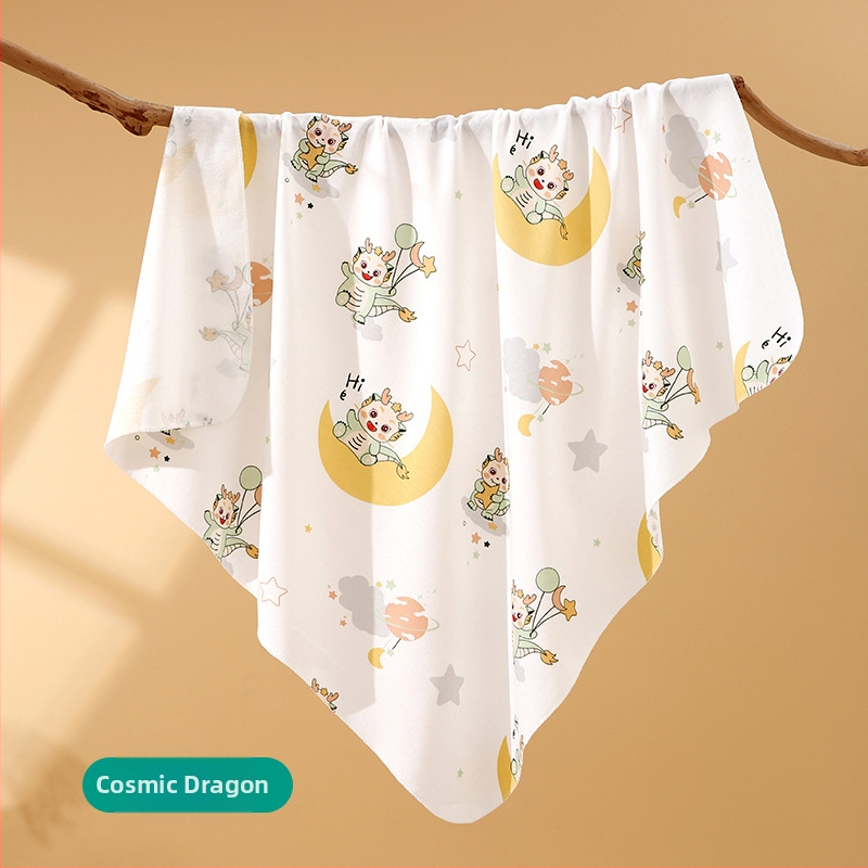 Νεογέννητο βαμβακερό σαλβάρι με μοτίβο καρτούν, ελαφρύ για άνοιξη-καλοκαίρι, ασφάλεια Κατηγορίας Α, 0–12 μηνών