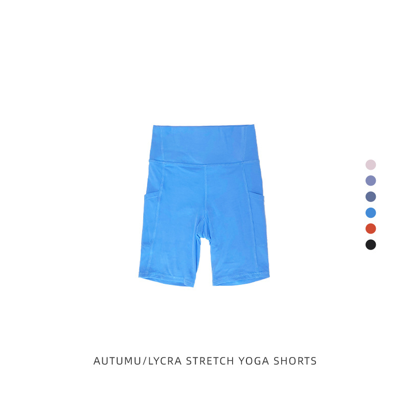 Κοριτσίστικοι κολάν από Lycra με εκτύπωση καρχαρία, υψηλή μέση, αντιβακτηριακό, αθλητικό για γιόγκα, νάιλον/σπαντέξ 75/25, για παιδιά 8 ετών και άνω