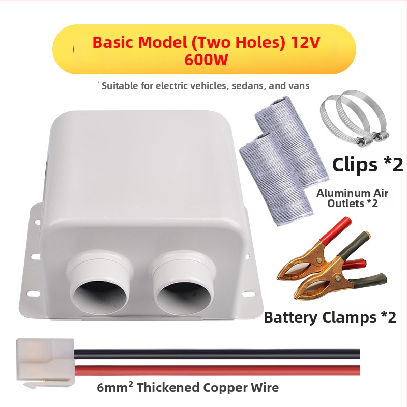 Bsq-928 autóhőfelmelegítő, 12V/24V, defroster, elektromos fűtés